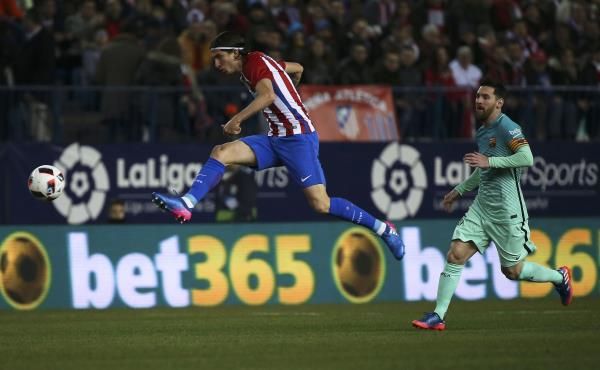 جانب من مباراة الذهاب