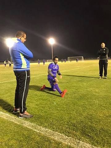 أيمن حفني في تدريبات الزمالك استعدادا للقمة