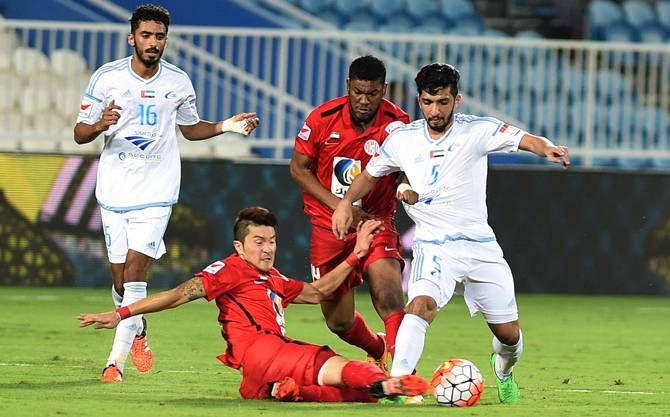 لقطة من لقاء سابق بين الجزيرة وبني ياس