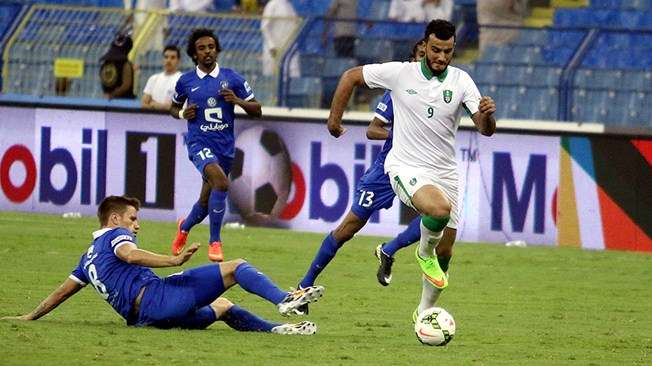 إحدى المواجهات بالدورى السعودي