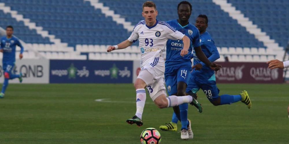 جانب من المباراة