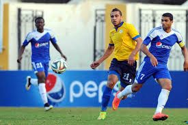 جانب من المباراة