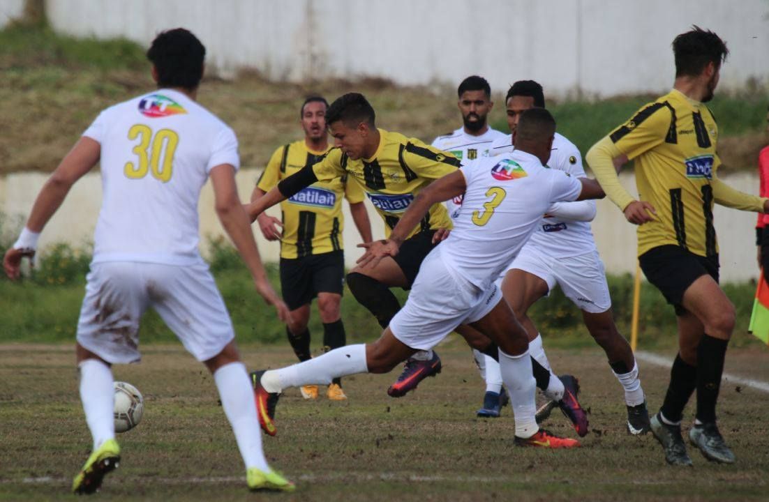 جانب من المباراة