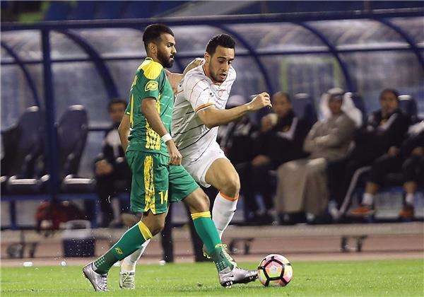 جانب من المباراة