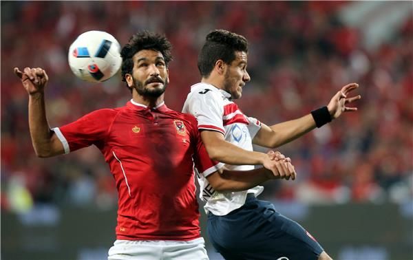صالح جمعة ومصطفى فتحي من لقاء السوبر المصري