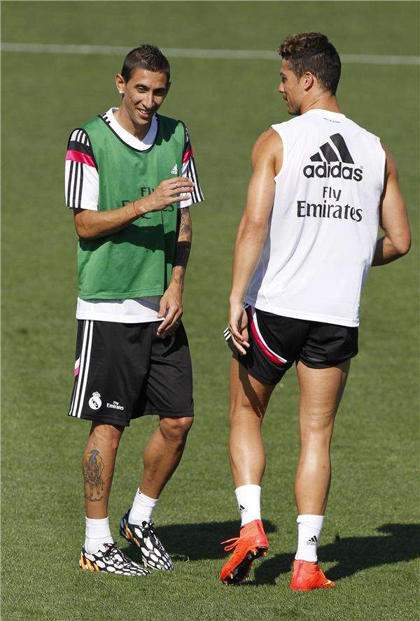 كريسيتانو رونالدو ودي ماريا