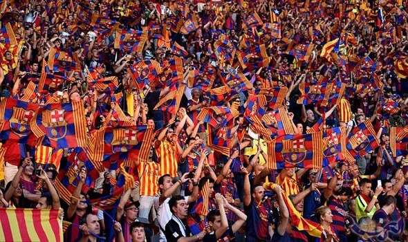 جماهير برشلونة