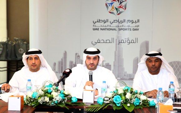 من المؤتمر الصحفي لمجلس الشارقة