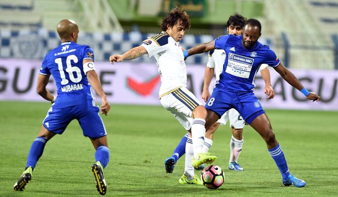 جانب من المباراة