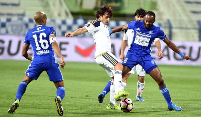 جانب من المباراة