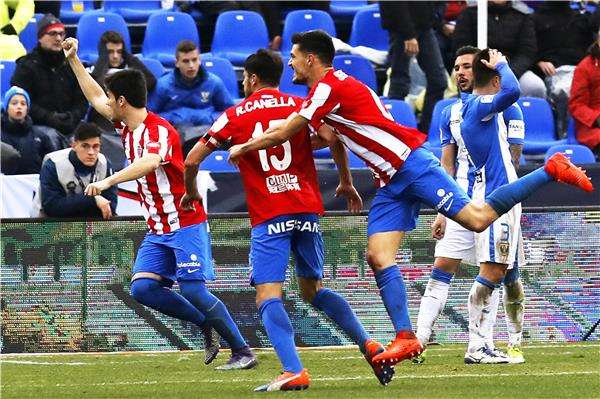 جانب من المباراة