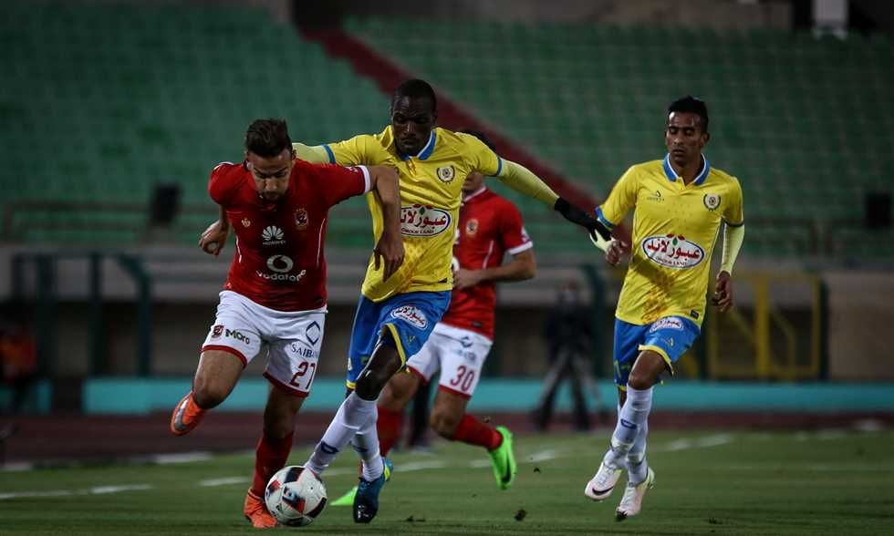 جانب من المباراة