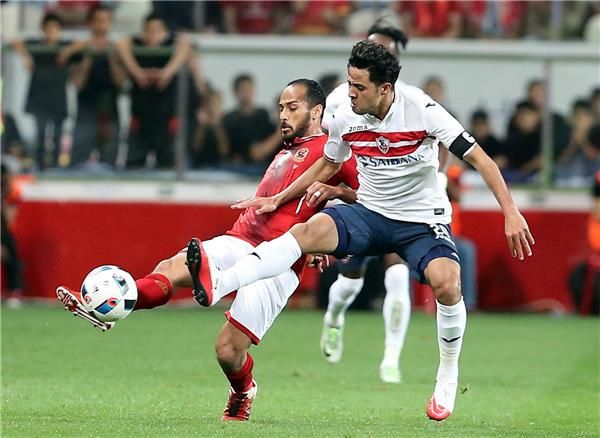 لقطة من مباراة السوبر