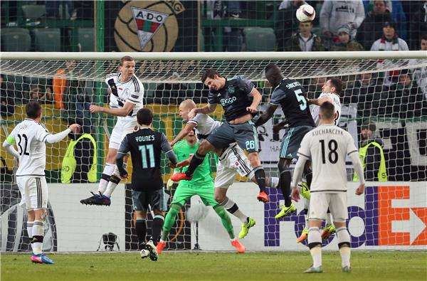 لقطة من المباراة