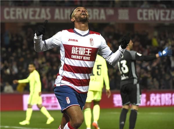 فرحة لاعب غرناطة