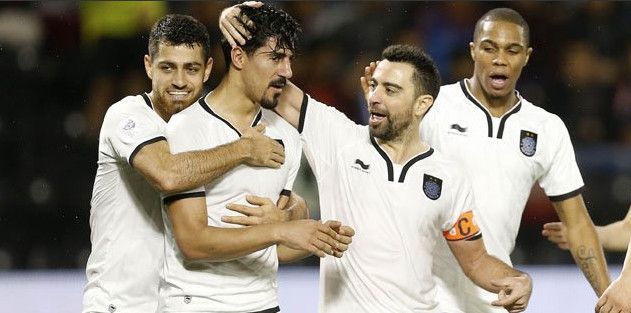 فرحة لاعبو السد القطري