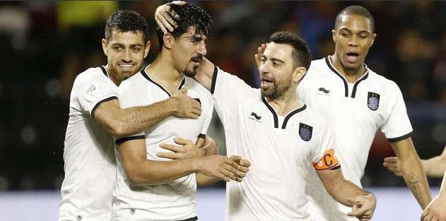 فرحة لاعبو السد القطري