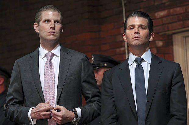 ايريك ودونالد ترامب 