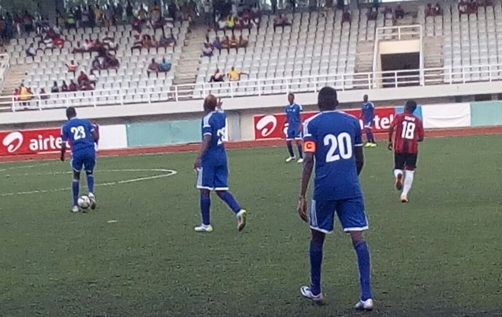 جانب من المباراة