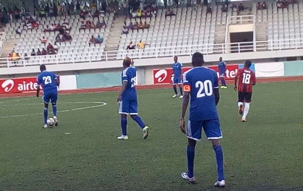 جانب من المباراة