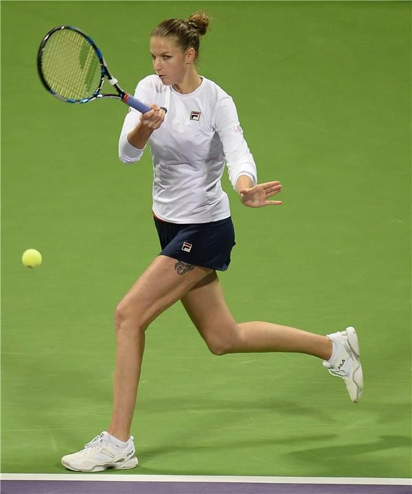 التشيكية كارولينا بليسكوفا