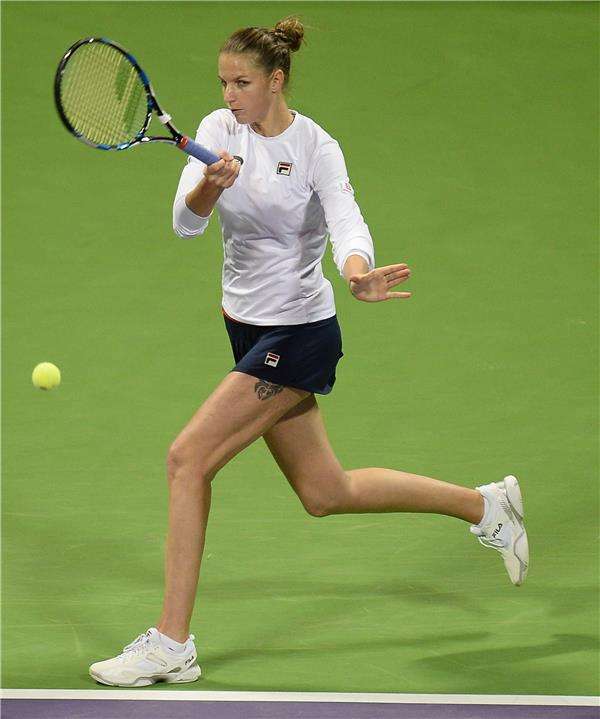 التشيكية كارولينا بليسكوفا