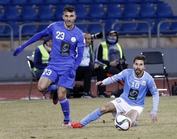 لقطة من مباريات الدوري الاردني