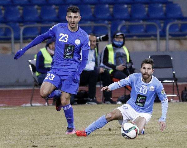 لقطة من مباريات الدوري الاردني