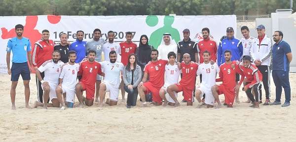 منتخب الإمارات للشاطئية