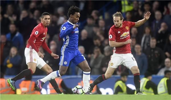 مواجهة سابقة بين مانشستر يونايتد وتشيلسي