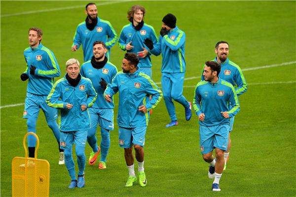 من تدريبات ليفركوزن