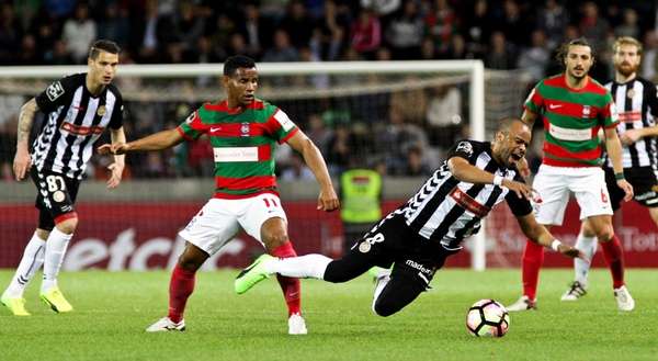 جانب من مباراة ماريتيمو وناسيونال ماديرا