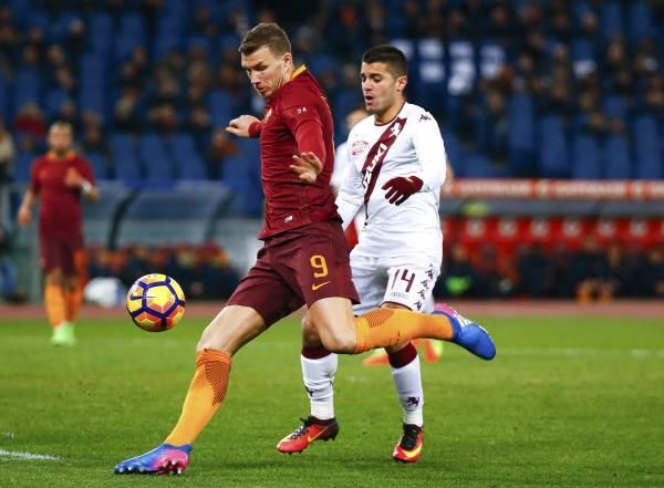  آدين دجيكو يتعملق في روما