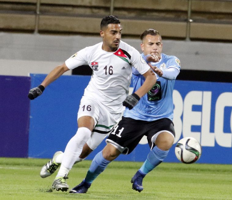 صورة أرشيفية من مباراة لمنشية بني حسن