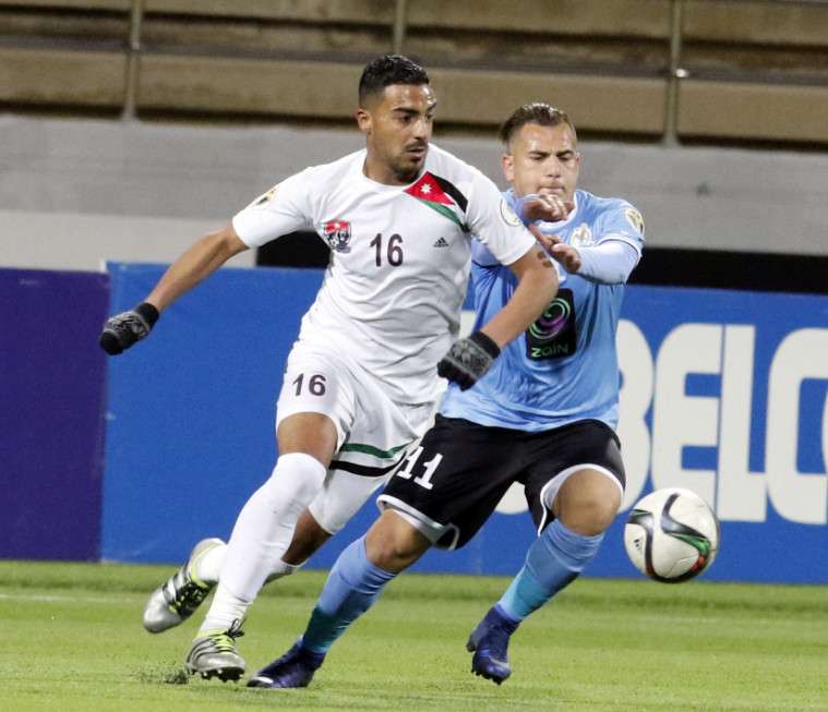 صورة أرشيفية من مباراة لمنشية بني حسن