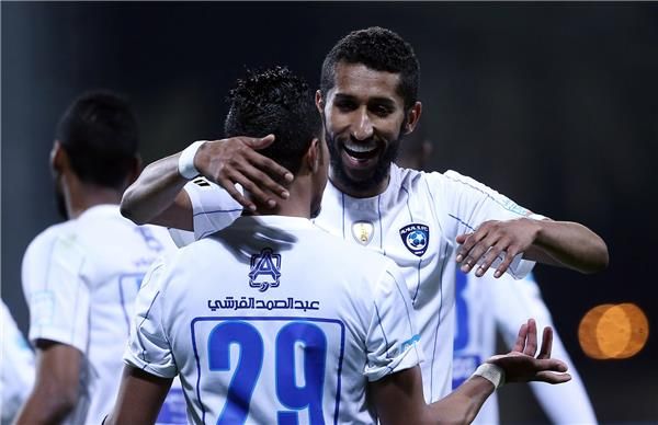 صورة أرشيفية للاعبي الهلال السعودي
