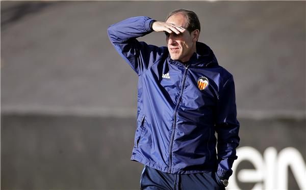 سالفادور جونزاليز "فورو" في التدريبات