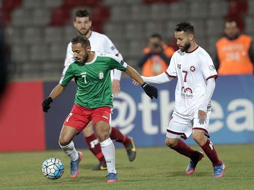 جانب من مباراة الواحدات والنجمة