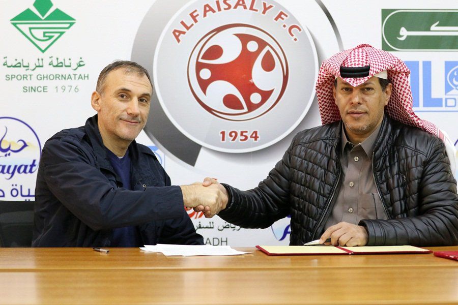 المدرب سوليناس من المؤتمر الصحفي