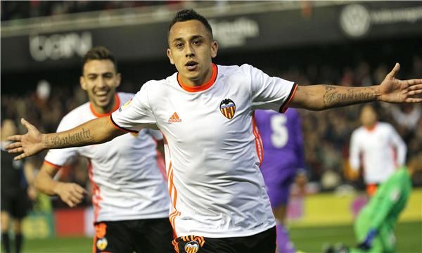 فابيان أوريلانا يعشق شباك مدريد