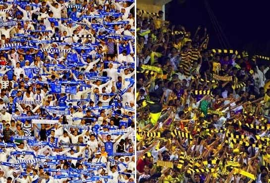 جماهير الهلال واتحاد جدة