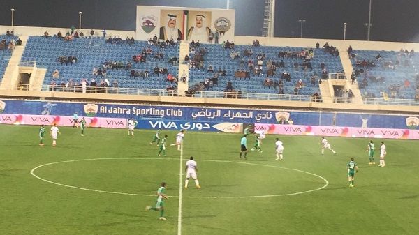 من مباراة العربي والجهراء