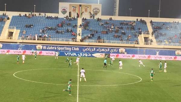 من مباراة العربي والجهراء
