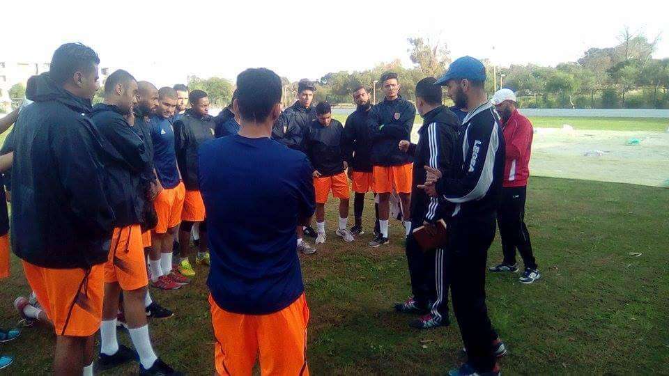 جانب من التدريب