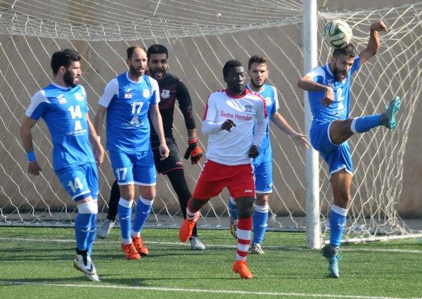 جانب من المباراة