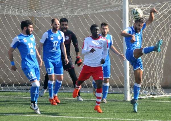 جانب من المباراة