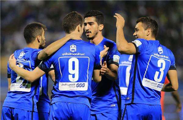 لاعبو الهلال السعودي