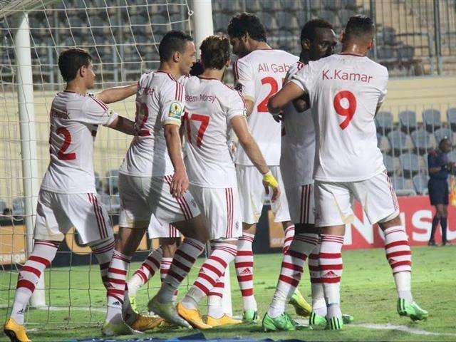 لاعبو فريق الزمالك - أرشيفية