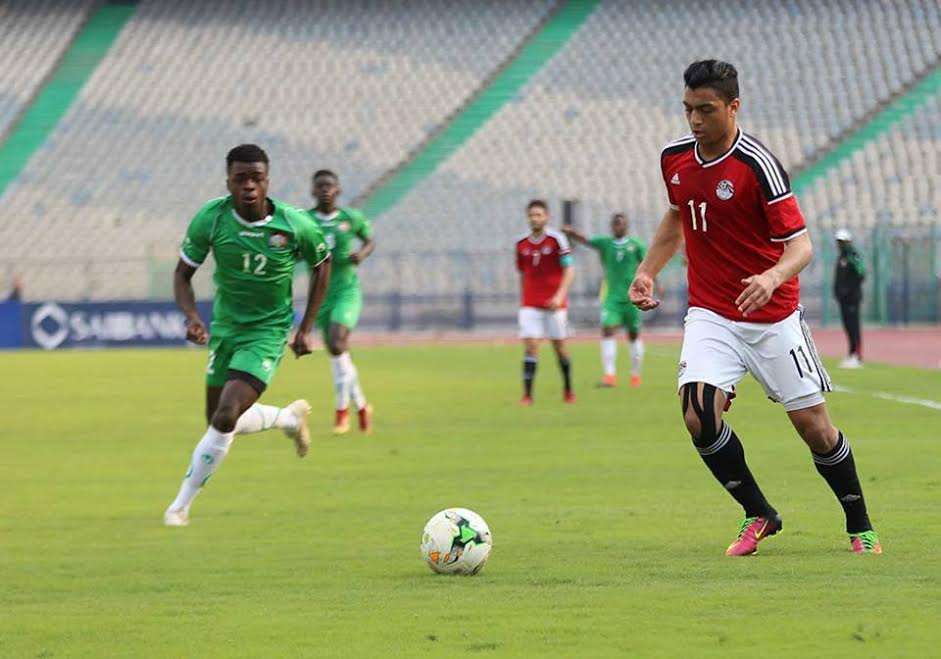 مصطفى محمد أحد نجوم الجيل الحالي لمنتخب الشباب المصري