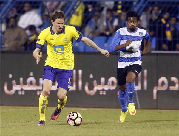 النصر تأهل بصعوبة على حساب النهضة